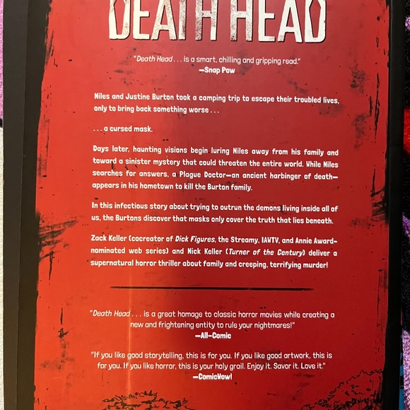 HORROR GRAPHIC NOVEL LOT- Winnebago Graveyard, Wytches, Death Head - Picture 4 of 4